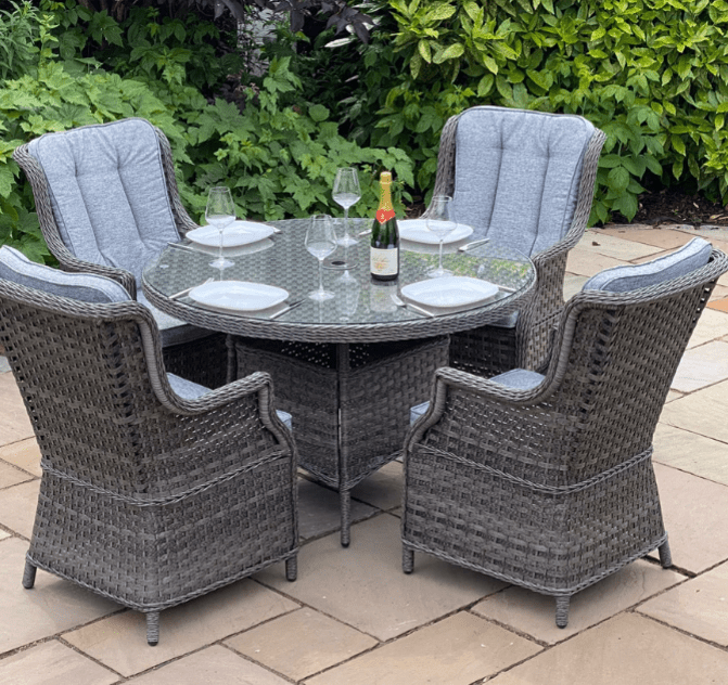 Rattan Garden Dining Set