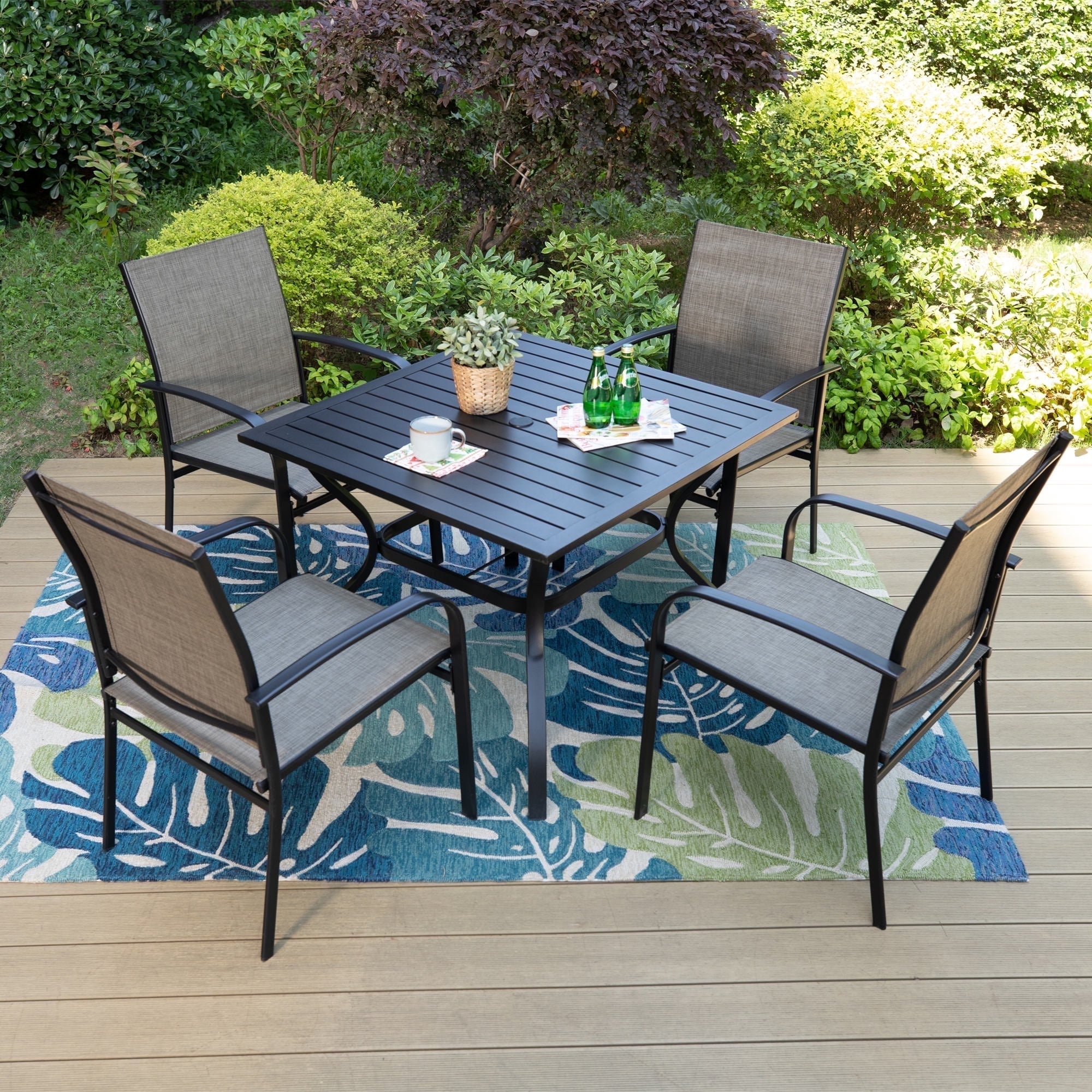 Metal Frame Patio Set