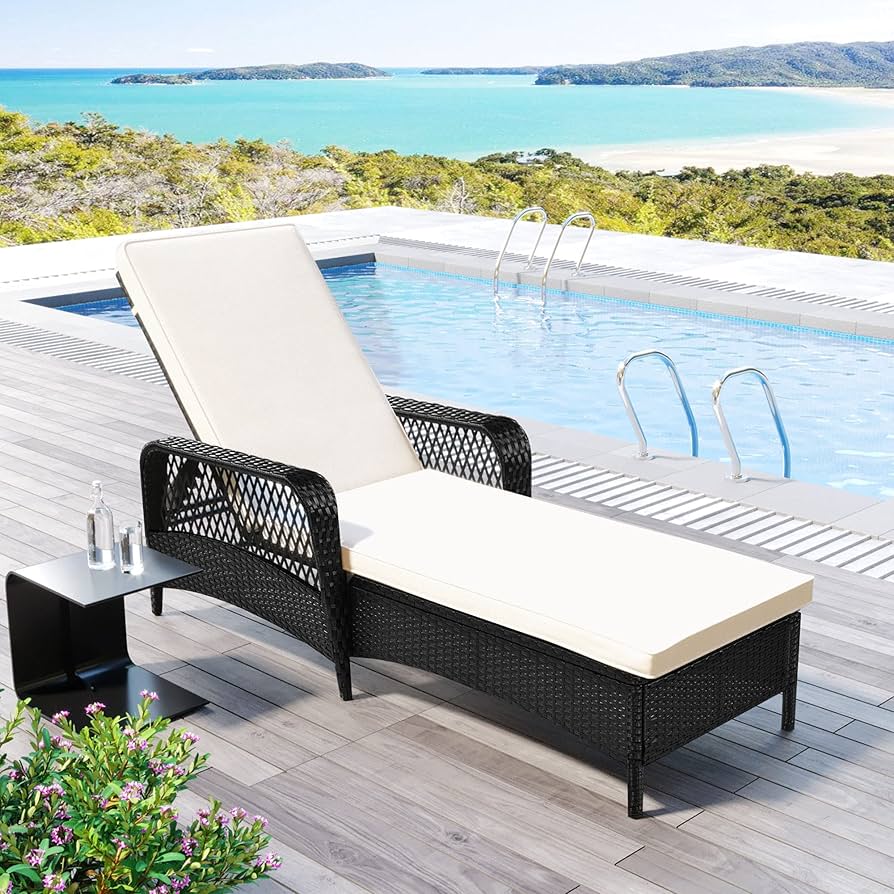 Rattan Sun Lounger