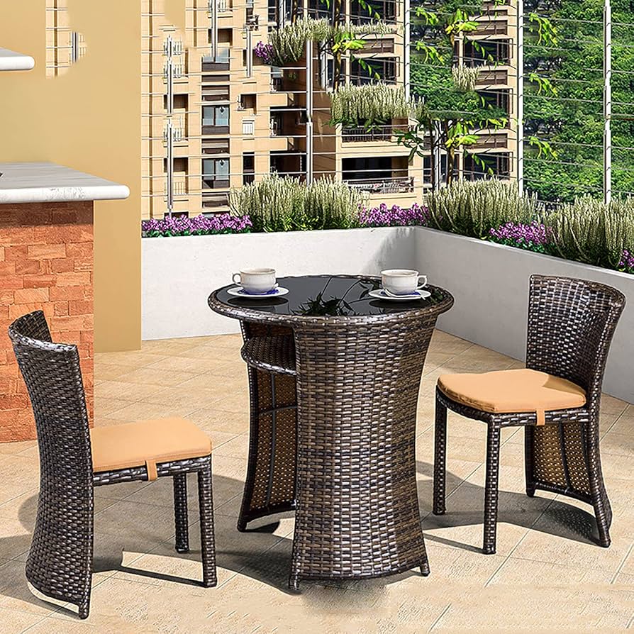 Rattan Bistro Set