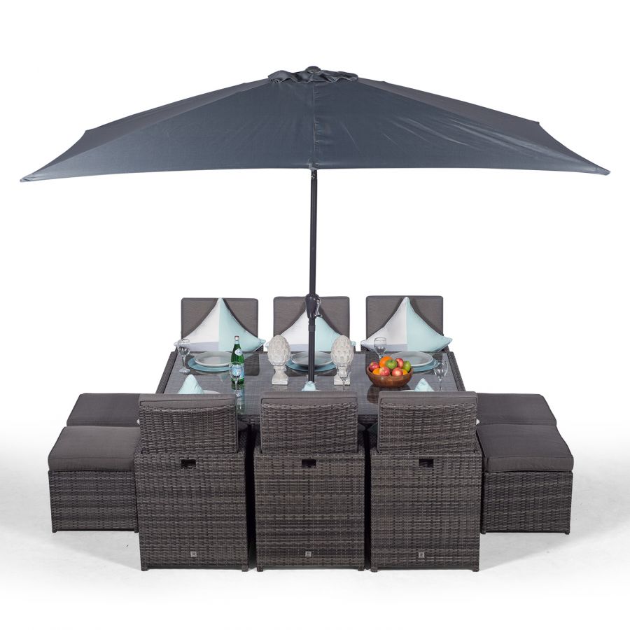 Luxury 6 Seater Cube Dining Set