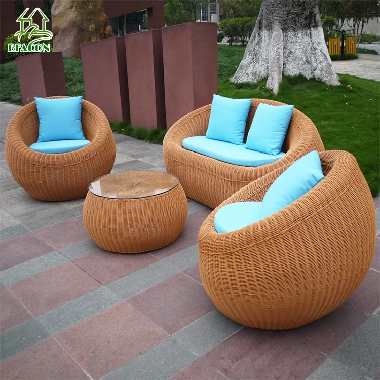 Modern Synthetic Wicker Lounge Chair