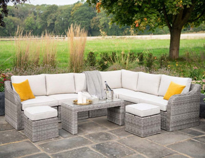 Luxury Modular Rattan Corner Collection