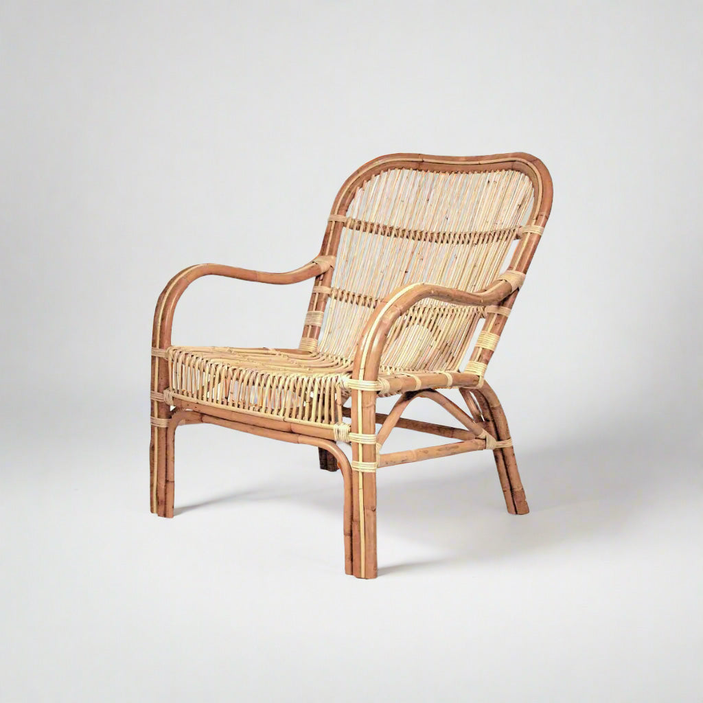 Classic Natural Weave Rattan Chair