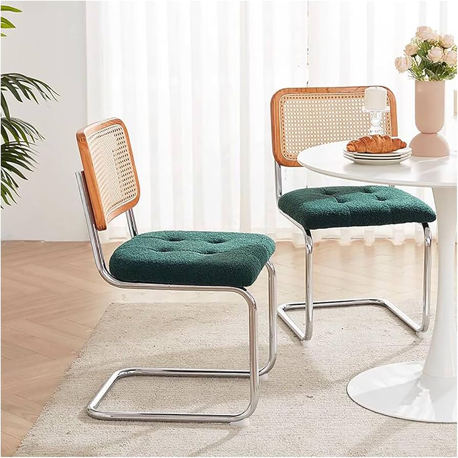 Rattan Dining Chair with Cushion