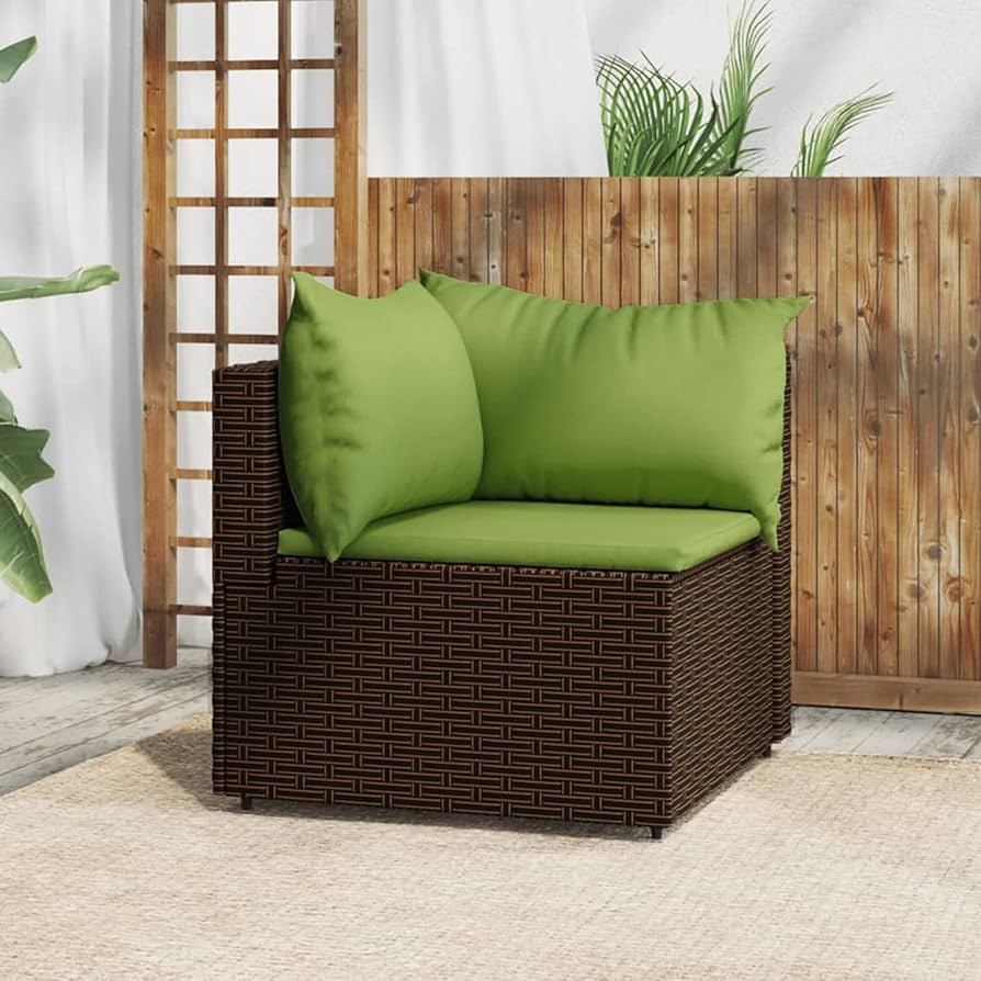 Compact Balcony Corner Rattan Sofa Set