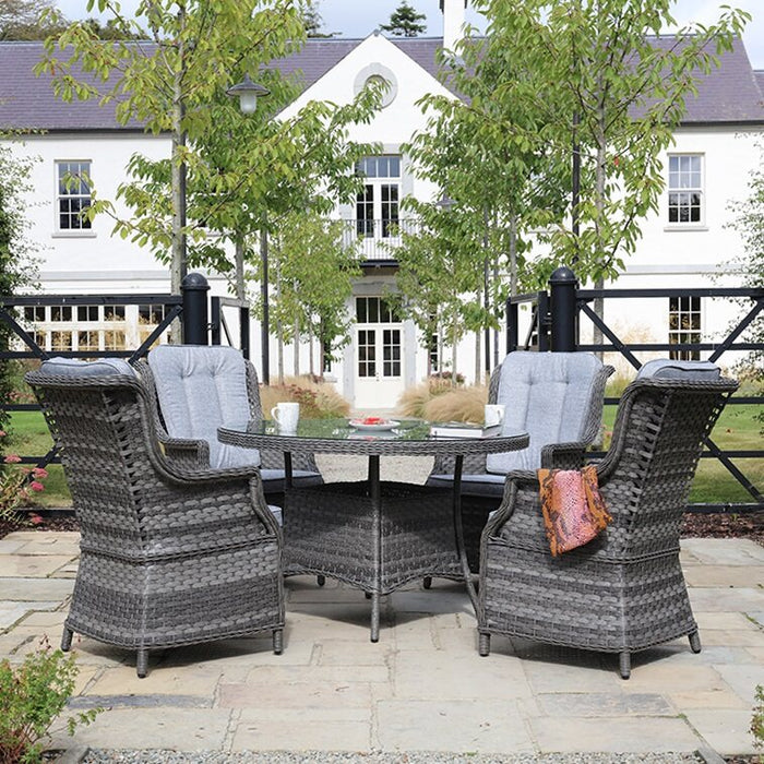 Rattan Style Outdoor Dining Set