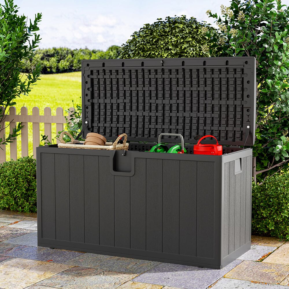 Rattan Style Outdoor Storage Box