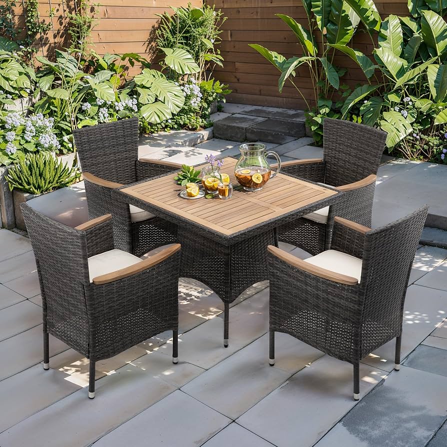 Rattan Dining Set