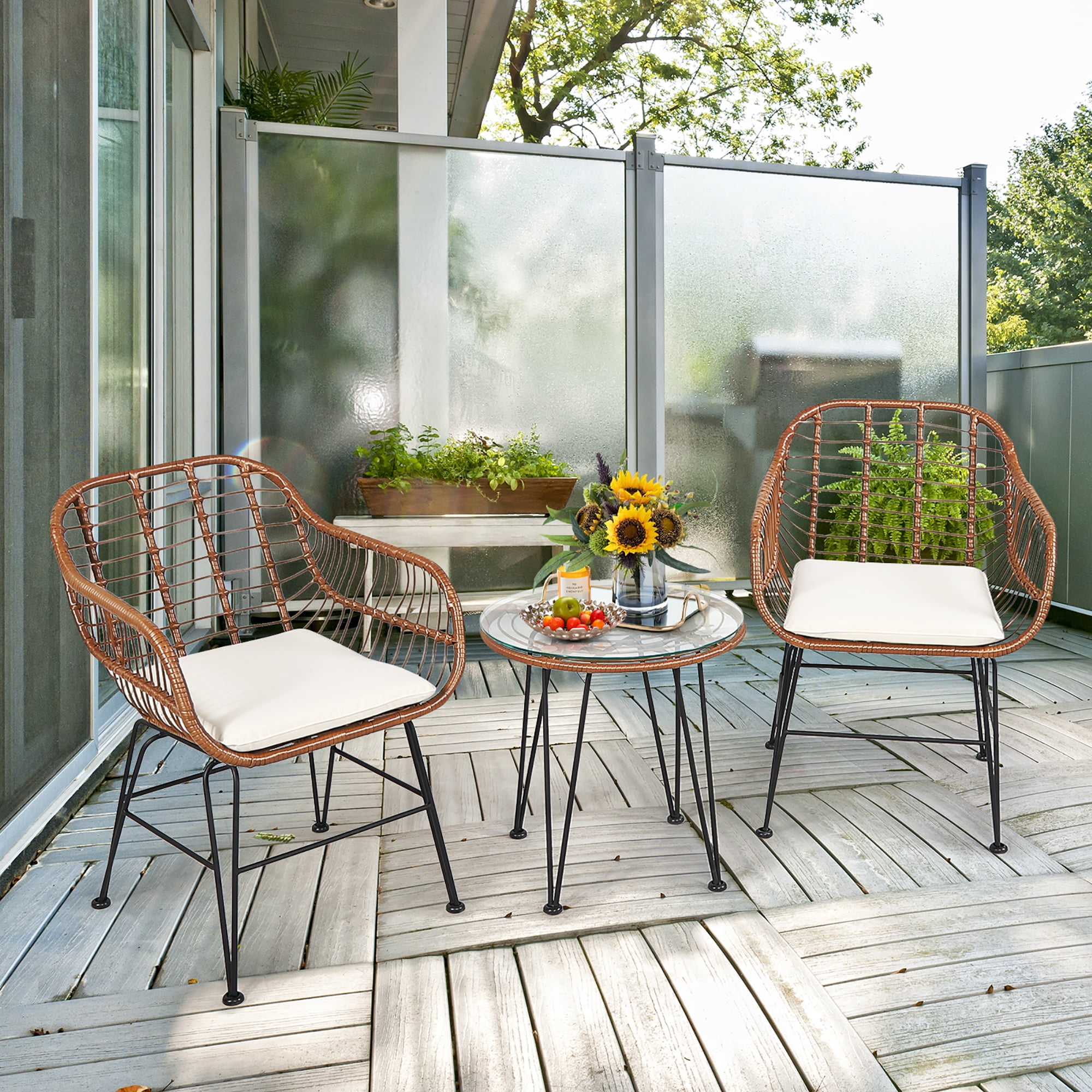 Compact Bistro Set for Small Balconies