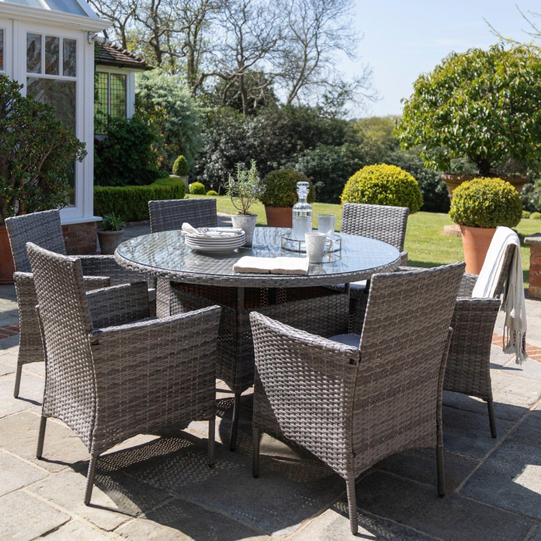 Six Seater Dining Set for Entertaining