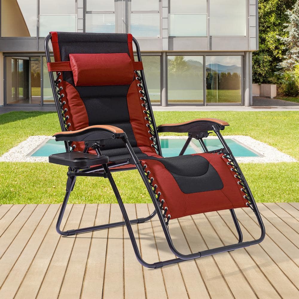 Zero Gravity Style Rattan Recliner