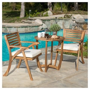 Cushioned Bistro Set