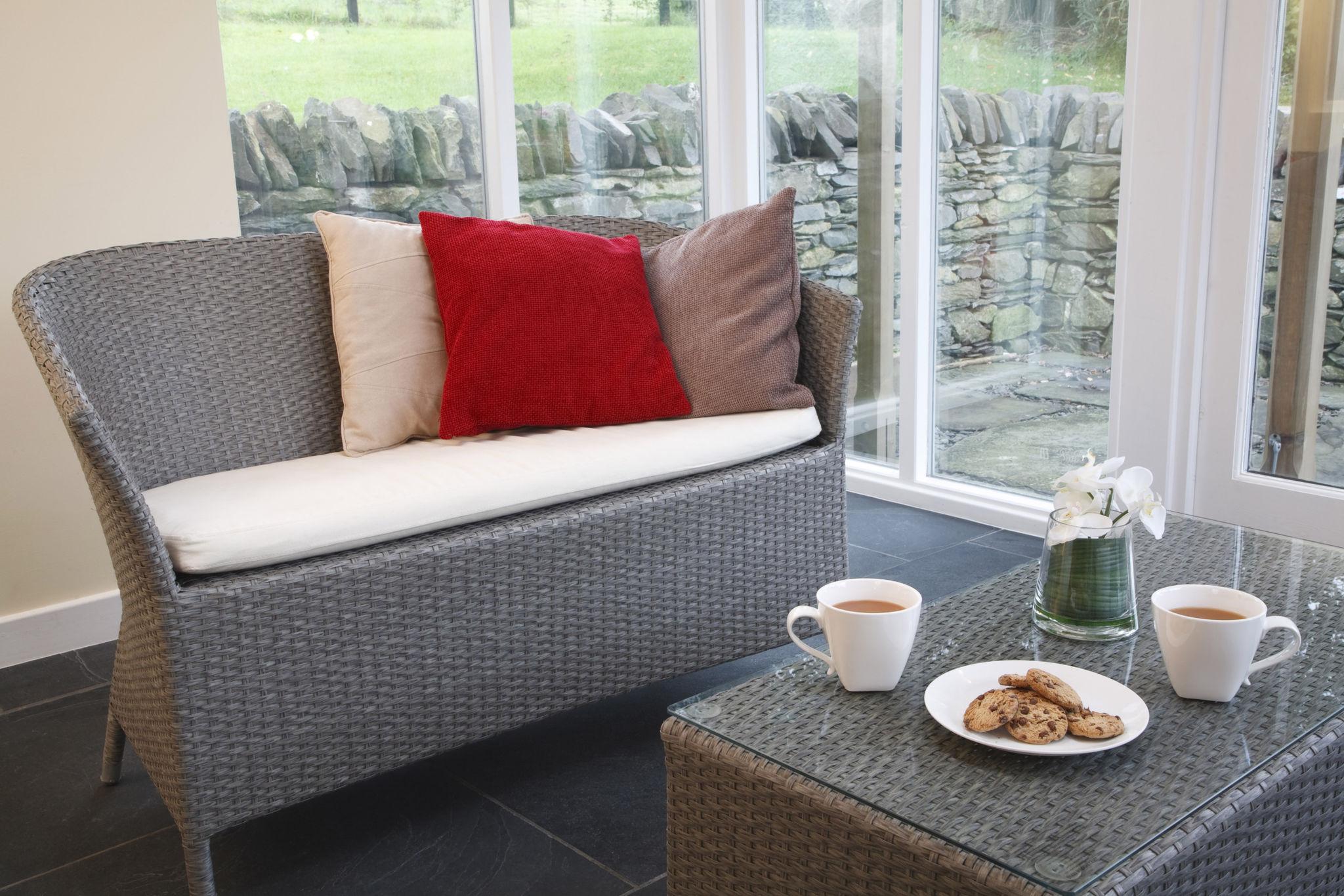 Rattan Conservatory Sofa Set