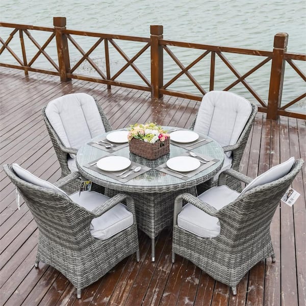 Wicker Dining Set